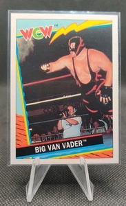 1992 Topps WCW UK Exclusive #61 Big Van Vader Rookie RC Wrestling Card - Bild 1 von 2