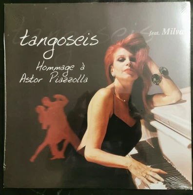 LP. TANGOSEIS. MILVA: "Hommage a' ASTOR PIAZZOLLA" Aura/Membran Vinyl 2010. NEU! - Image 1 of 2