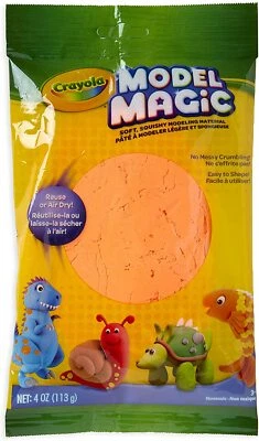 Crayola Model Magic, Neon Red, Modeling Clay Alternative, Creative Art Projects - Image 1 of 3
