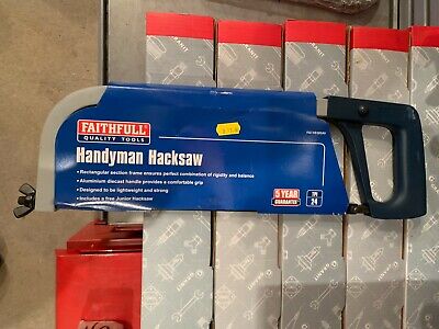 183/ Faithfull Handyman Hacksaw 300mm & Junior Hacksaw. • 10£