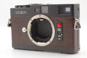 ⏯ [Casi Como Nueva] Minolta CLE 50 Aniversario Telémetro 35mm Cámara Fotográfica Japón - Imagen 1 de 12