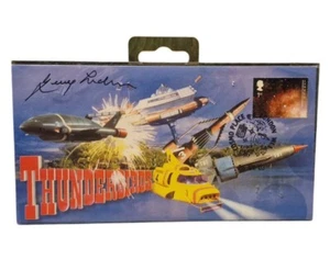Thunderbirds first day cover & stamp signed by Gerry Anderson - 26.04.03 - Picture 1 of 6