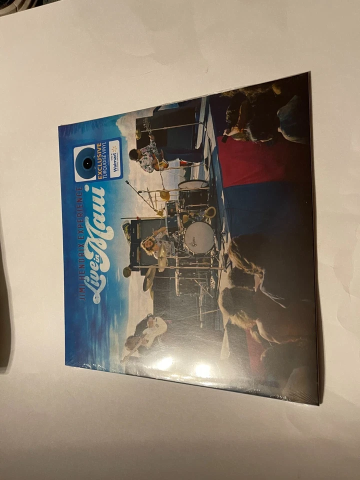 Jimi Hendrix Experience- Live In Maui- 2023 LP Turquoise Vinyl Legacy USA Rock