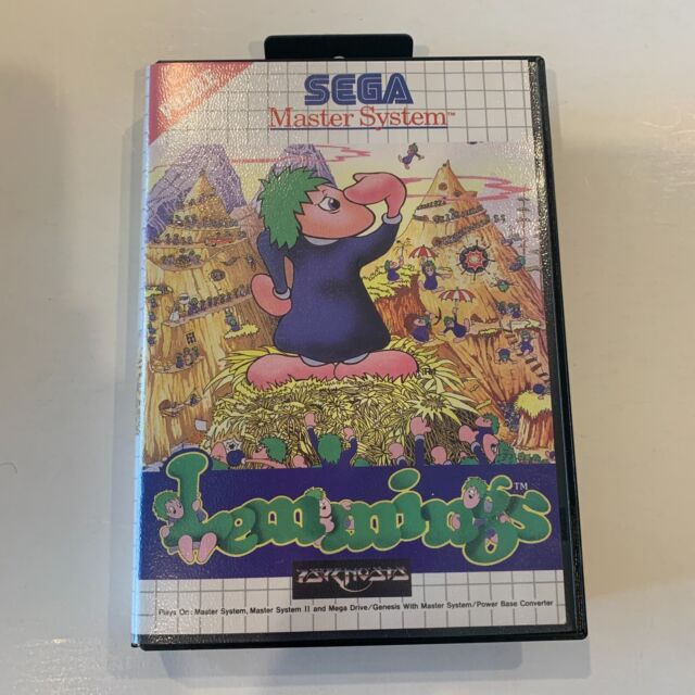 Mega Drive LEMMINGS No Instruction bbn 3109 Sega md