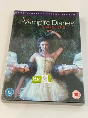 The Vampire Diaries Love Sucks - Complete Second Season - DVD 2011 NEW & SEALED - Image 1 of 2
