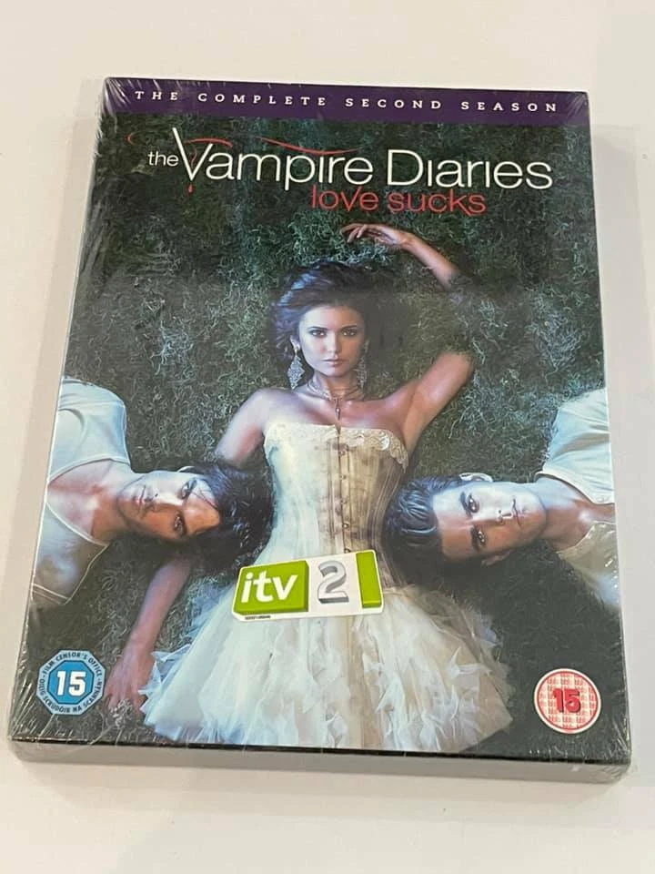 The Vampire Diaries Love Sucks - Complete Second Season - DVD 2011 NEW & SEALED - Image 1 of 2