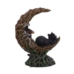 Nemesis Now Witch's Familiar Slumber Figurine 21.2cm - With LED - Picture 1 of 4