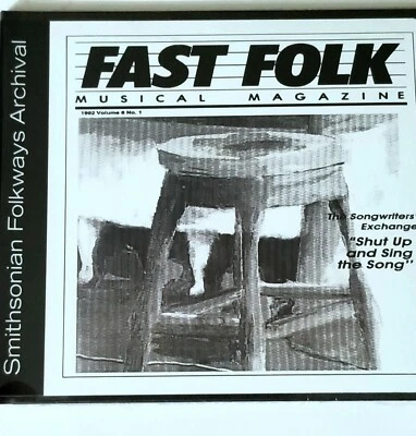 FAST FOLK SEALED CD SMITHSONIAN FOLKWAYS ARCHIVAL RECORDS 07 GUITAR MAGAZINE lp - Image 1 of 4