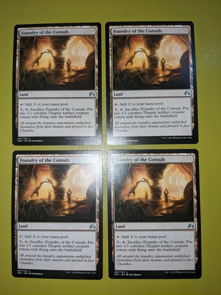 Foundry of the Consuls x4 Magic Origins 4x Playset Magic the Gathering MTG  - Image 1 of 1