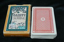 GAIETY Models Playing Cards Nude Woman 24 sealed decks washable bridge size