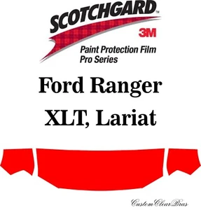 3M Paint Protection Film Pro Series Clear Bra Pre Cut Kit 2024 2025 Ford Ranger - Picture 1 of 3