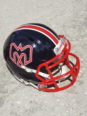 MONTREAL ALOUETTES CFL NEW FOR 2022 FOOTBALL MINI SPEED HELMET Cover