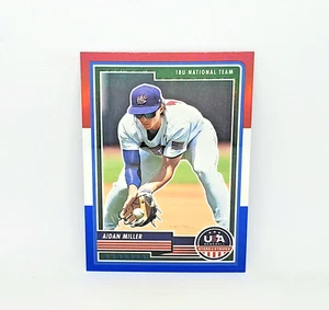 2023 Panini USA Baseball Stars & Stripes Red White Blue Prizm Aidan Miller #56 - Picture 1 of 3
