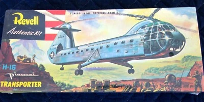REVELL H-16 TRANSPORTER PIASECKI #0138 RELEASED IN 1997 NEW Sealed - Image 1 of 2