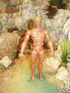 Big Jim Jeff 1971 INC Hong Kong EE. UU. Patentado Extranjero Raro Greifands 7316 Desnudo - Imagen 1 de 3