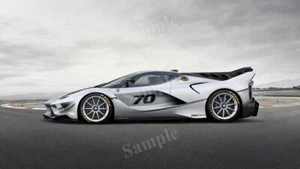 Póster fotográfico impreso decoración de pared Ferrari FXX K Evo alta resolución - Imagen 1 de 1