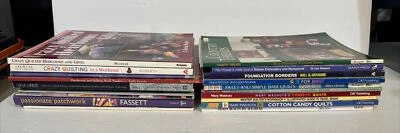 LARGE Lot of DIFFERENT Quilting  Pattern Books Examples NICE MIX,  L@@K - Image 1 of 4