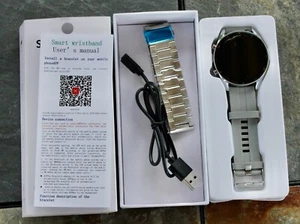 HiWatch iPhone Samsung Montre Connectée pour Homme/Femme Étanche Bluetooth - Photo 1 sur 6