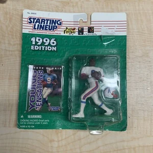 Starting Lineup 1996 Steve McNair Houston Oilers Football Action Figure + Card - Picture 1 of 4