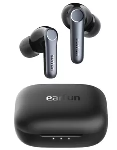 EarFun Air Pro 4 Wireless Earbuds, Noise Cancelling, 6 Mics, 52 Hr. Black. - Picture 1 of 10