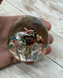 Precioso pisapapeles Princesa EW Millefiori - Ligera forma de huevo (Japón) - Imagen 1 de 6