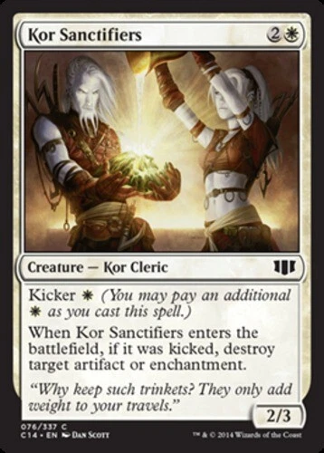 Kor Sanctifiers ~ Damaged Commander 2014 MTG Magic UltimateMTG White Card - Image 1 of 1
