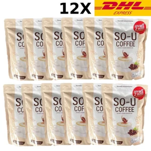 12X New so U Coffee Speed up Metabolism No Sugar No Cholesterol Weight Control - Picture 1 of 12