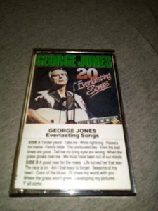 George Jones: 20 Everlasting Songs (Cassette Tape) Greatest Hits - Picture 1 of 3