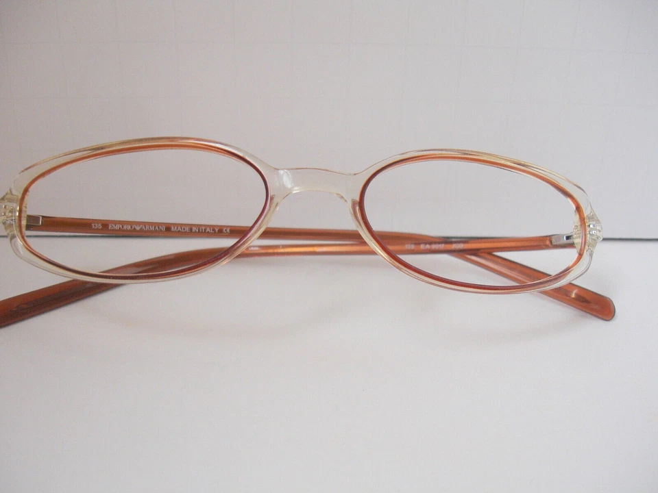 Marco de gafas Emporio Armani EA9017 JG9 transparente/marrón ovalado 49-17-135 Foto 1 de 1