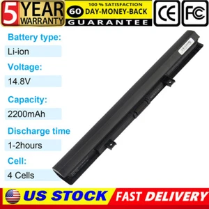 Battery For Toshiba Satellite C55D C55-B PA5186U-1BRS PA5195U-1BR PA5185U-1BRS - Picture 1 of 9