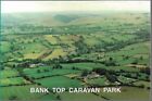 SCARCE CARD - BANK TOP CARAVAN PARK - FENNY BENTLEY  ASHBOURNE DERBYSHIRE C.1995