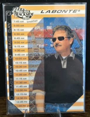 Press Pass - 2002 - Terry Labonte - #63 NASCAR  - Track Side - Card - Image 1 of 2