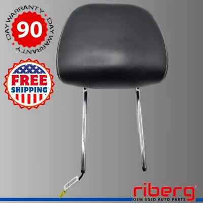 2010-2014Dodge Avenger Chrysler 200 S Active Headrest White Stitch Black Leather - Изображение 1 из 4