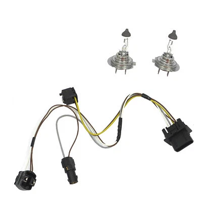 For E430 E500 E55 Benz Headlight Wiring Harness and H7 70W Headlight Bulb L /R - Image 1 of 2