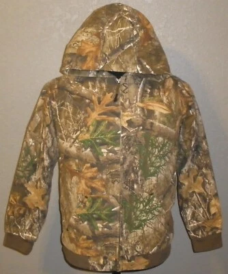 Youth Large Magellan Outdoors Realtree Edge Camo Full Zip Hooded Hunting Jacket - Image 1 of 4