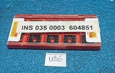 SANDVIK   SNMG 12 04 08-PF   SNMG 432-PF    4315     INSERTS        10 PCS - Image 1 of 3