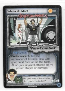 WHO'S DA MAN! Limited DBZ Dragonball Z CCG TCG - Picture 1 of 3