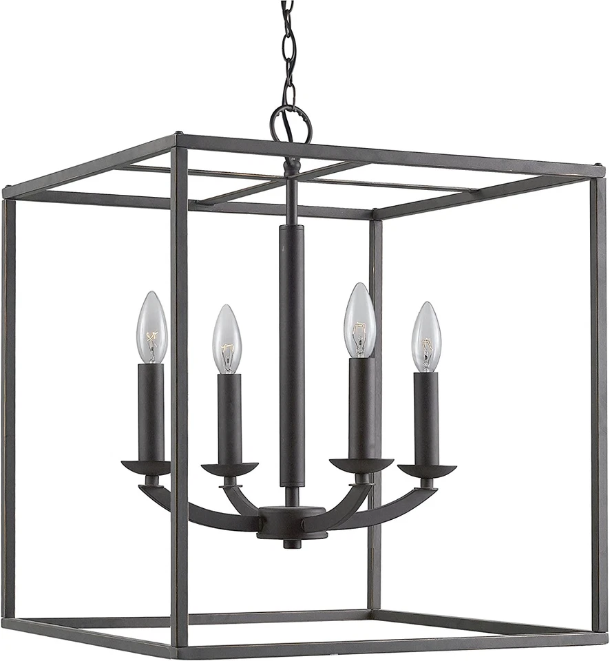 Woodbridge Lighting 14424MEB Lola Lámpara Colgante 4 Luces Foto 1 de 1