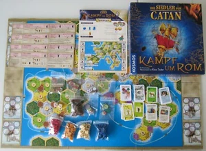 Interno Come Nuovo: I Coloni Di Catan Combattimento Per Roma! 100 % Completo! - Foto 1 di 9