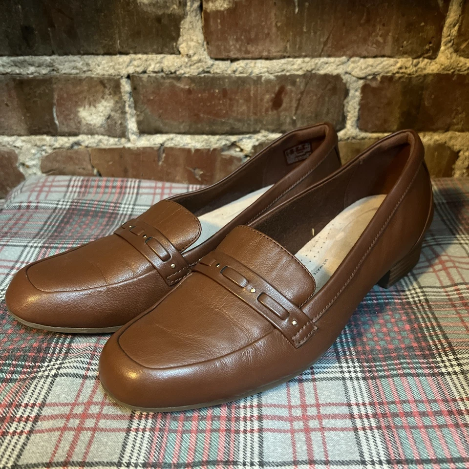 Mocasín Clark’s Juliet Bay para mujer color tostado talla 10 M Foto 1 de 4