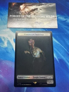 Cordyceps Infected Token 2206 Foil The Last of Us Part 1 Secret Lair - Picture 1 of 1