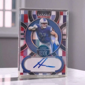 2022 Wild Card AutoMania Aidan Hutchinson Auto #27/35 Rookie Autograph Lions DE - Bild 1 von 2