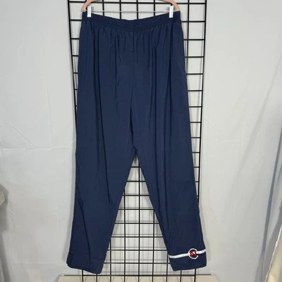 Pantalones deportivos cortavientos Nautica Competition vintage para hombre XXL azules holgados años 90 Y2K Foto 1 de 4