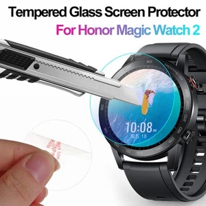 3D Curved Edge Bildschirmschutz (Screen Protector) For Honor Magic Watch 2 46mm - Zdjęcie 1 z 12