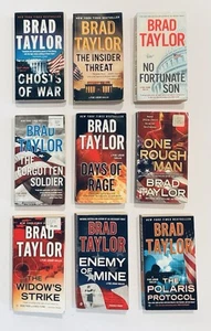 BRAD TAYLOR Paperback Novels Lot Of 9 - Foto 1 di 2