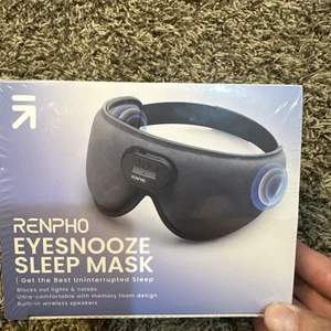 Sleep Mask with Bluetooth Headphones, 3D Sleep Mask Wireless Music Eye Mask Gift - Picture 1 of 3