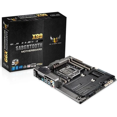 ASUS Sabertooth X99 ATX Motherboard Core i7-6800k 3.4GHz Corsair 32GB DDR4 Combo - Image 1 of 4
