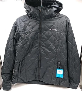 Columbia Giacca con cappuccio da donna Copper Crest II - Nero - Taglia XL (#P2-B6) - Foto 1 di 10