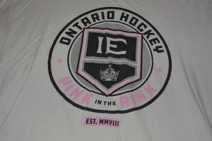 XL White Pink In The Rick Ontario Reign Shirt M&K Gold - Picture 1 of 2