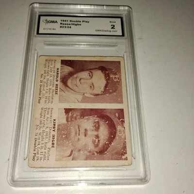 1941 Double Play Pee Wee Reese Rookie #23 Dodgers Hof - Image 1 of 4